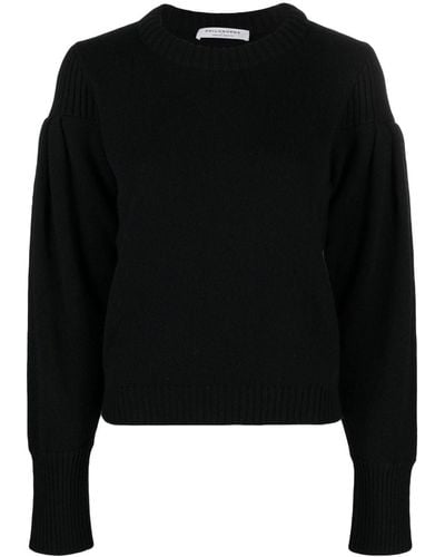 Philosophy Di Lorenzo Serafini Crew Neck Wool Jumper - Black