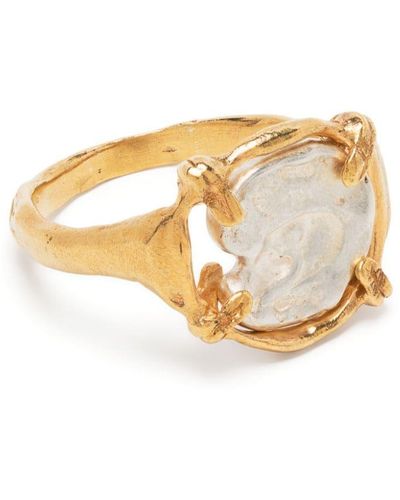 Alighieri The Gilded Frame Ring aus Sterlingsilber - Mettallic