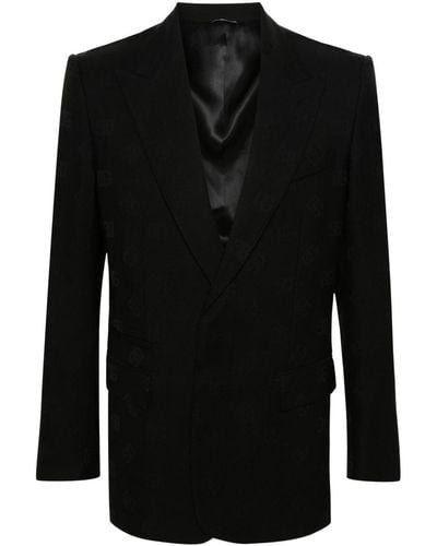 Dolce & Gabbana 'monogram' Jacket - Black