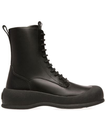 Bally Celsyo Leather Boots - Black