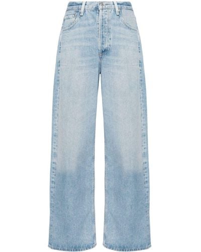 Citizens of Humanity Ayla Recycled-cotton Jeans - Blue