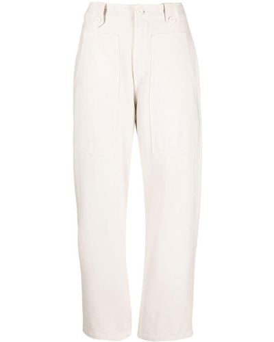 Citizens of Humanity Louise Cotton Pants - White