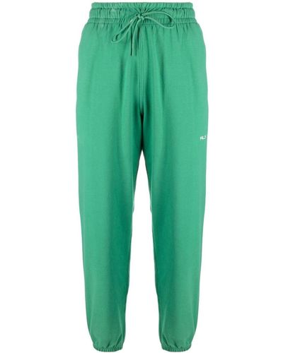 RLX Ralph Lauren Embroidered-logo Track Trousers - Green