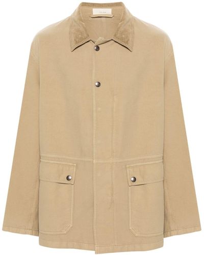The Row Neutral Frank Cotton Jacket - Men's - Cotton - Natural