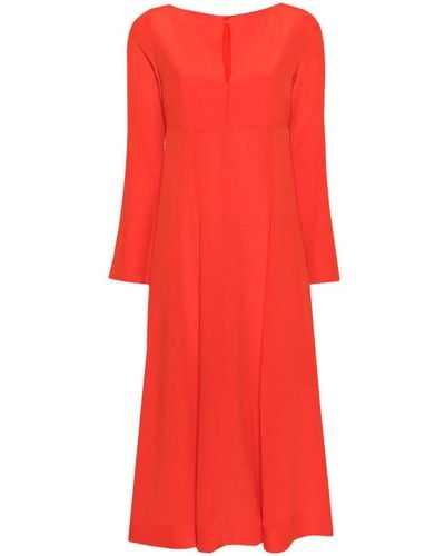 Dorothee Schumacher Robe Sophisticated Volumes - Rouge