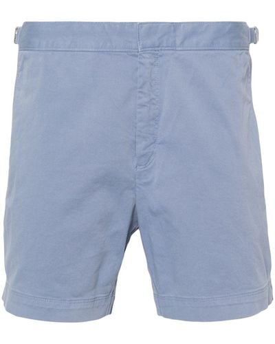 Orlebar Brown Bulldog Cotton Shorts - Blue