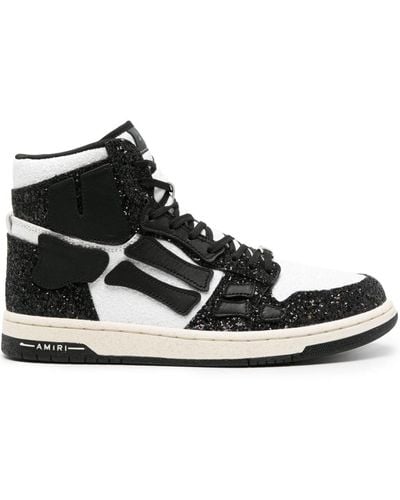 Amiri Skel High-top Sneakers - Black