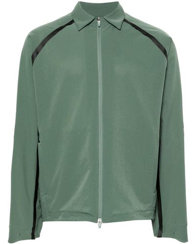 Herno Ripstock-texture Shirt Jacket - Green