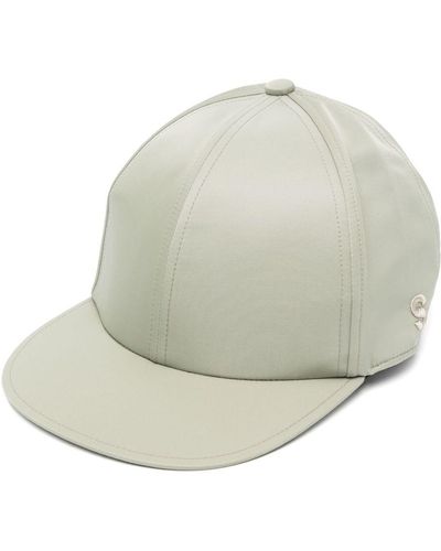 Sacai Paneled Flat Peak Cap - Natural