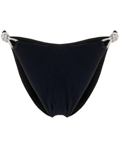 Jonathan Simkhai Tie-detail Bikini Bottoms - Blue