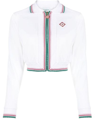 Casablancabrand Jacke mit Reißverschluss - Weiß