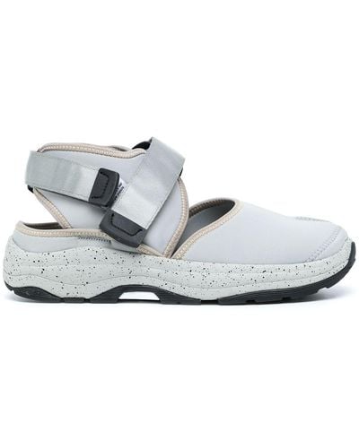 Suicoke Side Touch-strap Sneakers - Gray