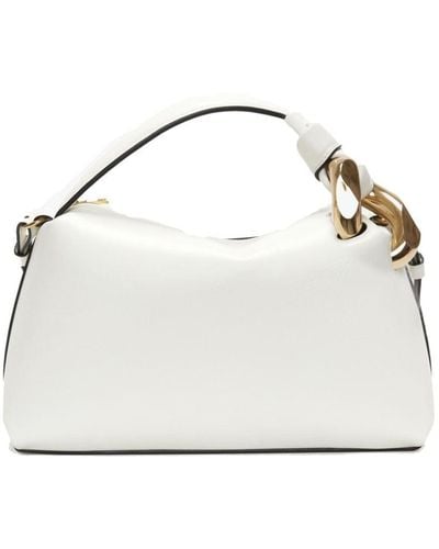 JW Anderson Sac JWA Corner en cui - Blanc