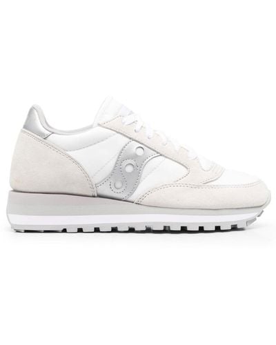 Saucony Panelled Low-top Trainers - White