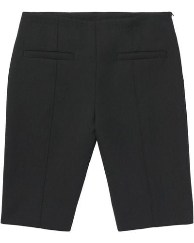 Proenza Schouler Stretch Suiting Shorts - Black