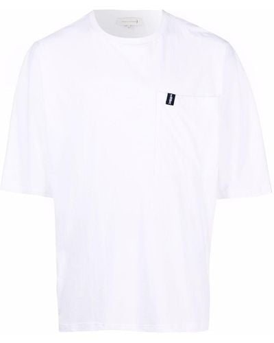 Mackintosh Rain or Shine T-Shirt aus Bio-Baumwolle - Weiß