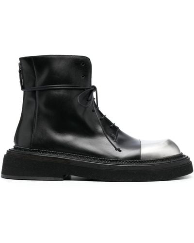 Marsèll Pollicione Calf-leather Ankle-boots - Black