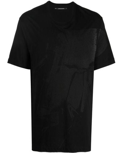 Julius T-shirt con stampa grafica - Nero