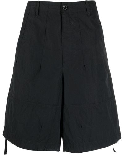 C.P. Company Cargo Cotton Shorts - Black