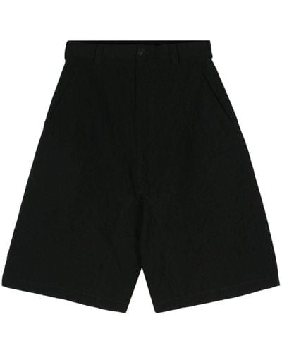 Sofie D'Hoore Creased Wide Shorts - ブラック