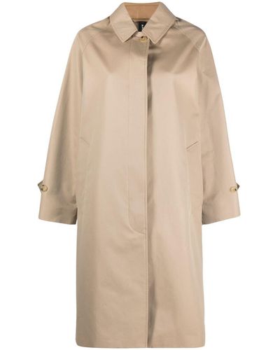 Mackintosh Manteau Garia à simple boutonnage - Neutre