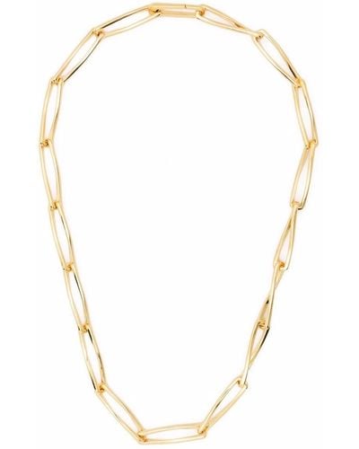 Missoma Twisted Link Chain Necklace - Metallic