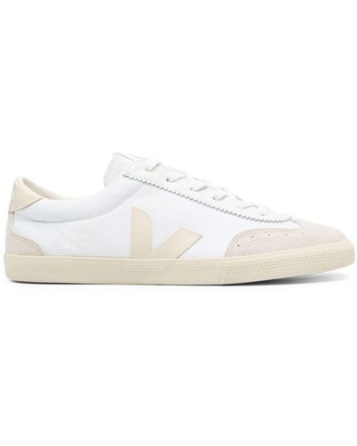 Veja Volley Canvas Sneakers - Wit