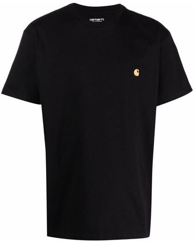 Carhartt WIP T-shirt Chase à logo brodé - Noir