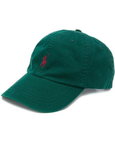 Ralph Lauren Collection Signature Baseball Cap - Green