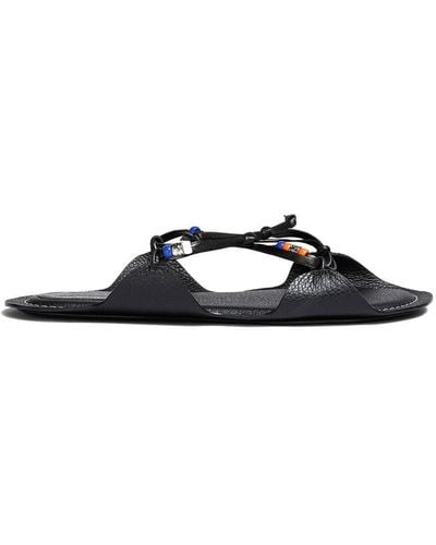 Marni Sandalen mit Perlen - Mehrfarbig