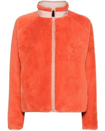 3 MONCLER GRENOBLE Maglia Fleece Reversible Jacket - Orange