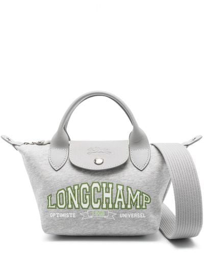 Longchamp Small Le Pliage Tote Bag - Gray
