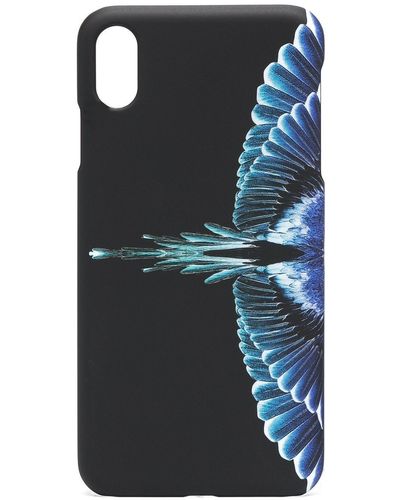 Marcelo Burlon Wings Print Iphone Xs Max Case - Black