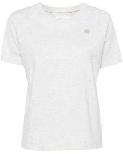 Izzue Slogan-print Cotton T-shirt - White