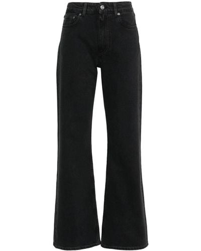 Our Legacy Low Waist Bootcut Jeans - Zwart