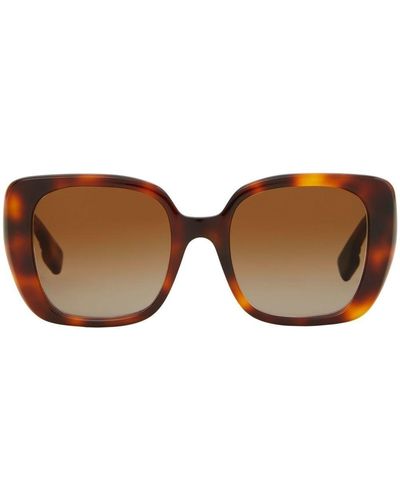 Burberry Lola Square-frame Sunglasses - Brown