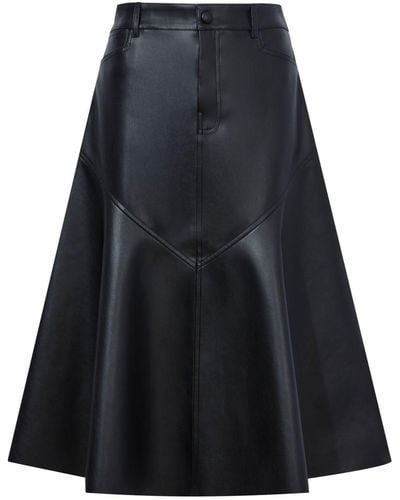 Proenza Schouler Jesse Faux-leather Skirt - Black