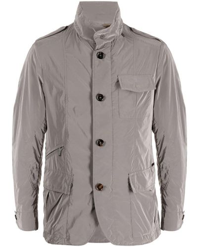 Moorer Porto Lightweight Jacket - Brown