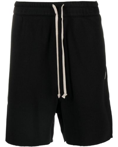 Moncler Moncler + Rick Owens - Drawstring Track Shorts - Men's - Polyester/cotton - Black
