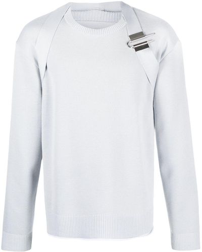 Givenchy Crew-neck Knit Jumper - White