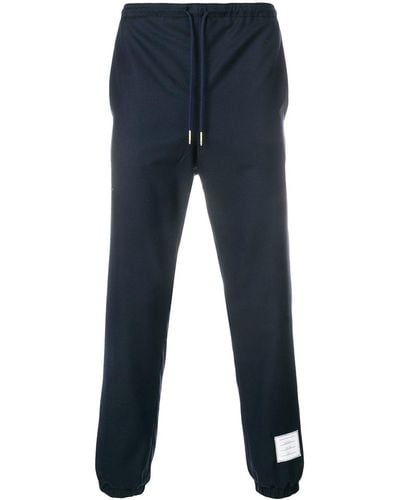 Thom Browne Pantalones Super 120s - Azul