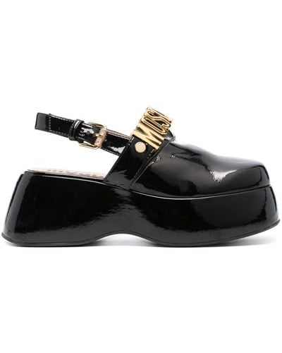 Moschino Zapatos con plataforma de 65 mm - Negro