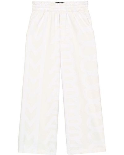 Marc Jacobs Pantalon de jogging Monogram Oversized - Blanc