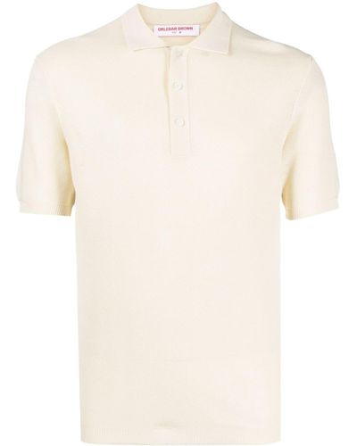 Orlebar Brown Maranon Organic-cotton Polo Shirt - Natural