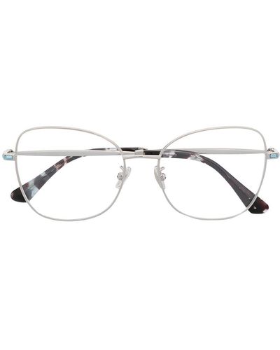 Jimmy Choo オーバーサイズ 眼鏡フレーム - メタリック
