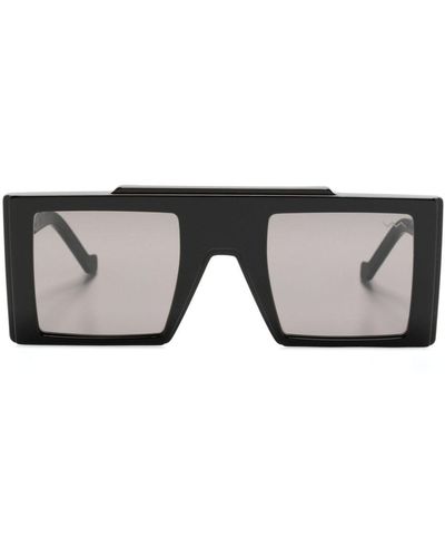 VAVA Eyewear Geometric Square-frame Sunglasses - Black