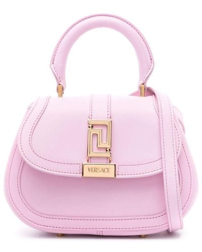 Versace Greca Goddess Mini Tote Bag - Pink