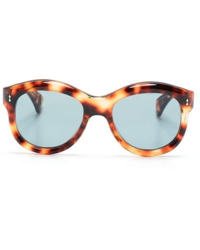 Jacques Marie Mage Jennie Oversize-frame Sunglasses - Blue