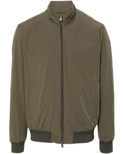 Herno Taffeta bomber jacket - Grün