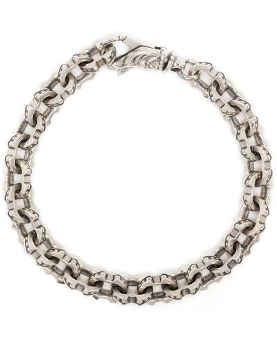 Emanuele Bicocchi Spiked-link Chain Bracelet - Metallic